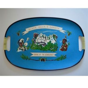 VINTAGE Mid Century Black Hills Souvenir Tray